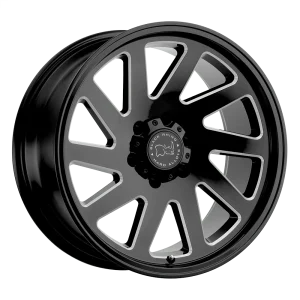 Black Rhino – THRUST – Black – 22″x12″ -44mm – Summer Wheels – 2212THR-48180B25